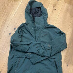 Trew Gear Popover Snowboard Jacket XL, Darkest Spruce